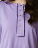 Blusa Oversized Rosa com Paetês Paula