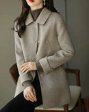 Casaco de Lã com Botões Chaud